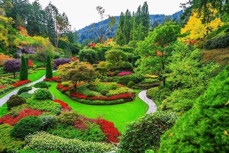 Butchart Gardens, British Columbia, Canada.
